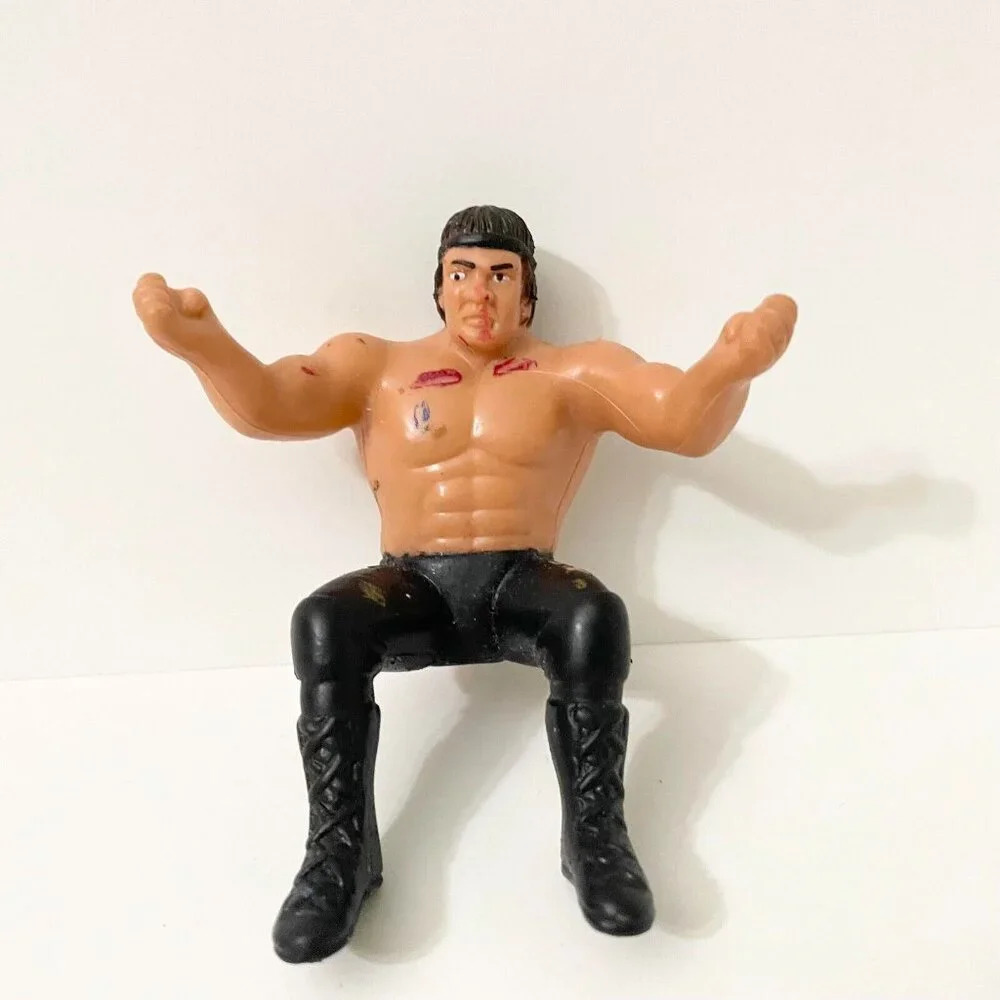 Vtg 1986 WWF LJN Wrestling Superstars Ricky The Dragon Steamboat Thumb Wrestler - Picture 14 of 14